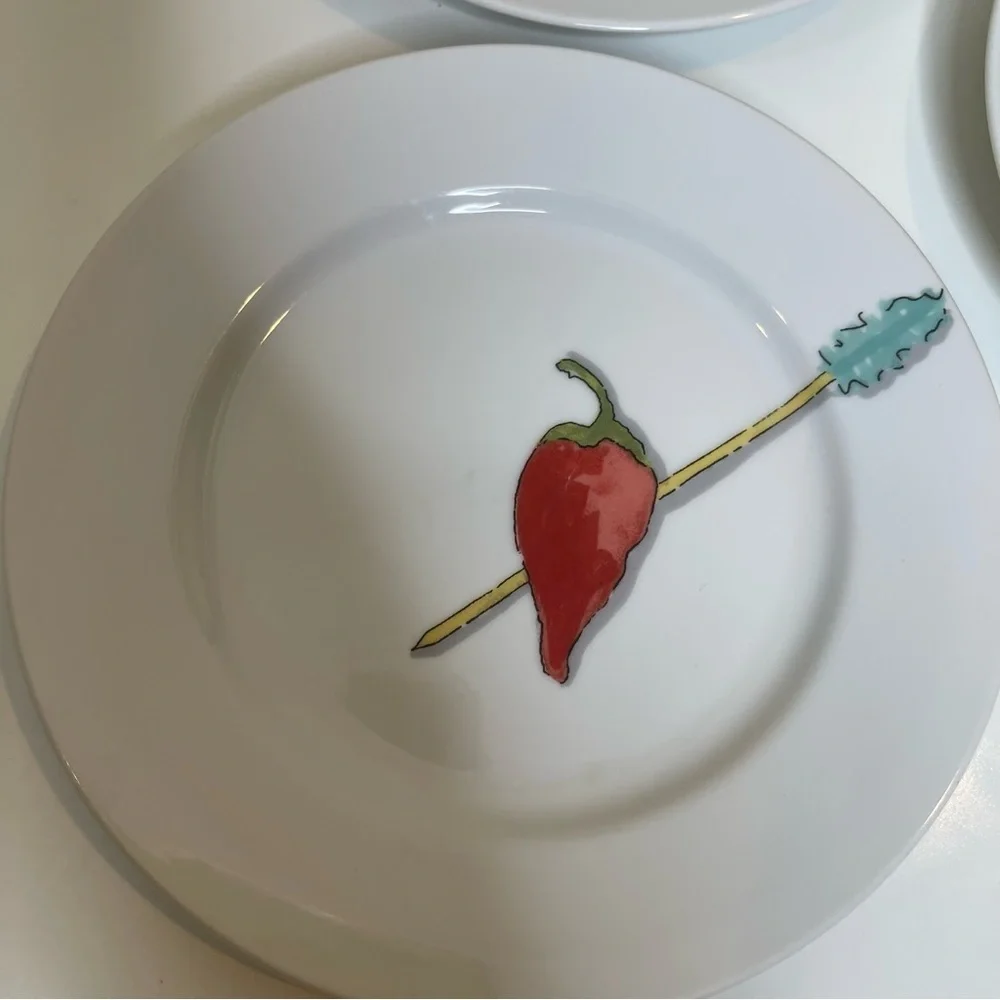CRATE & BARREL Appetizer Plates 6.5